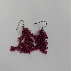 Cool Grape looking earrings!
